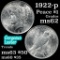 1922-p Peace Dollar $1 Grades Select Unc