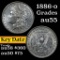 Key date 1886-o Morgan Dollar $1 Grades Choice AU (fc)