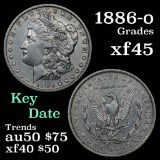 1886-o Morgan Dollar $1 Grades xf+