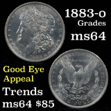 1883-o Morgan Dollar $1 Grades Choice Unc