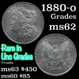 1880-o Morgan Dollar $1 Grades Select Unc (fc)