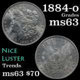 1884-o Morgan Dollar $1 Grades Select Unc