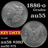 1886-o Morgan Dollar $1 Grades Choice AU (fc)