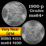 1900-p Morgan Dollar $1 Grades Choice+ Unc