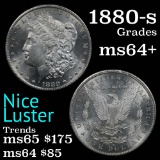 1880-s Morgan Dollar $1 Grades Choice+ Unc