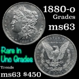 1880-o Morgan Dollar $1 Grades Select Unc (fc)