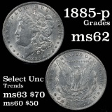 1885-p Morgan Dollar $1 Grades Select Unc