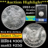 ***Auction Highlight*** NGC 1883-cc GSA Morgan Dollar $1 Graded ms63+ By NGC (fc)