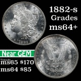 1882-s Morgan Dollar $1 Grades Choice+ Unc