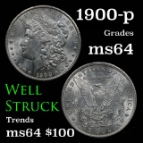 1900-p Morgan Dollar $1 Grades Choice Unc