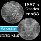 1887-s Morgan Dollar $1 Grades Select Unc (fc)