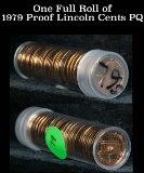 One Full roll 1979 Proof Lincoln cents 1c PQ
