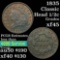 1835 Classic Head half cent 1/2c Grades xf+