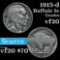 1915-d Buffalo Nickel 5c Grades vf, very fine