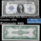 1923 $1 Large Size Silver Certificate Signatures Speelman/White Grades xf