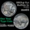 1913-p Ty1 Buffalo Nickel 5c Grades GEM Unc