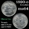 1890-o Morgan Dollar $1 Grades Choice Unc (fc)