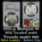 NGC 1921-p Morgan Dollar $1 Graded ms63 by NGC