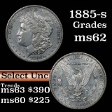 1885-s Morgan Dollar $1 Grades Select Unc (fc)