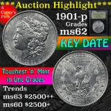 ***Auction Highlight*** Key date 1901-p Morgan Dollar $1 Graded Select Unc by USCG (fc)