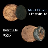 Mint Error Lincoln Cent 1c Grades