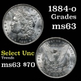 1884-o Morgan Dollar $1 Grades Select Unc