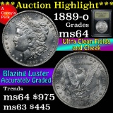 ***Auction Highlight*** 1889-o Morgan Dollar $1 Graded Choice Unc by USCG (fc)