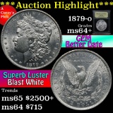 ***Auction Highlight*** 1879-o Morgan Dollar $1 Graded Choice+ Unc by USCG (fc)