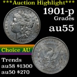 ***Auction Highlight*** Key date 1901-p Morgan Dollar $1 Grades Choice AU (fc)