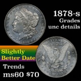 1878-s Morgan Dollar $1 Grades Unc Details