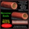 Indian Head Penny 1c Shotgun Roll, 2 reverses showing (fc)