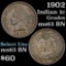 1902 Indian Cent 1c Grades Select Unc BN