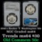 NGC 1946-s BTW Old Commem Half Dollar 50c Graded ms64 By NGC