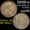 1929-s Lincoln Cent 1c Grades Choice AU/BU Slider