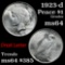 1923-d Peace Dollar $1 Grades Choice Unc (fc)