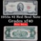 1953a $2 red seal United States note Grades xf