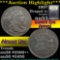 ***Auction Highlight*** 1807 Draped Bust Large Cent 1c Graded Select AU by USCG (fc)