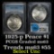 PCGS 1925-p Peace Dollar $1 Graded ms63 By PCGS