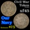 Our Navy Civil War Token Grades xf+