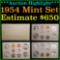 ***Auction Highlight*** Original 1954 United States Mint Set (fc)