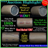 ***Auction Highlight*** Morgan dollar roll ends 1895 & 'o', Better than average circ (fc)