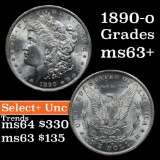 1890-o Morgan Dollar $1 Grades Select+ Unc (fc)