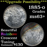 1885-o Morgan Dollar $1 Grades Select+ Unc