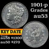 1901-p Morgan Dollar $1 Grades Select AU (fc)