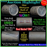 ***Auction Highlight*** Morgan dollar roll ends 1893 & 'cc', Better than average circ (fc)