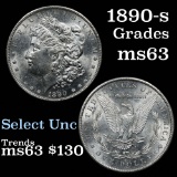 1890-s Morgan Dollar $1 Grades Select Unc