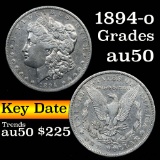 1894-o Morgan Dollar $1 Grades AU, Almost Unc (fc)