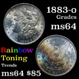 1883-o Morgan Dollar $1 Grades Choice Unc