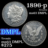 1896-p Morgan Dollar $1 Grades Select Unc DMPL (fc)