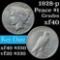 1928-p Peace Dollar $1 Grades xf (fc)